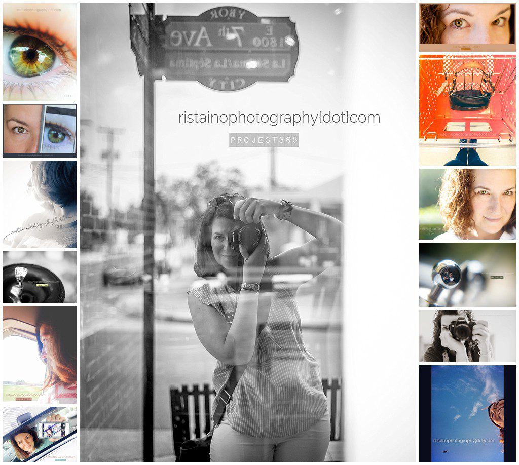 a collage of selfies by Ristaino Photography of Sarasota FL