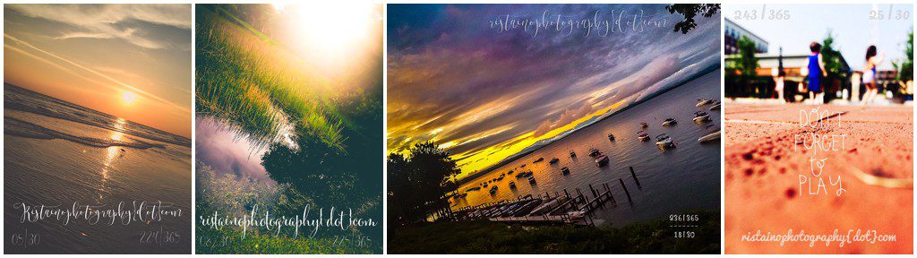 Collection of photos from my Project 365 for August by Sarasota senior photographer Ristaino Photography