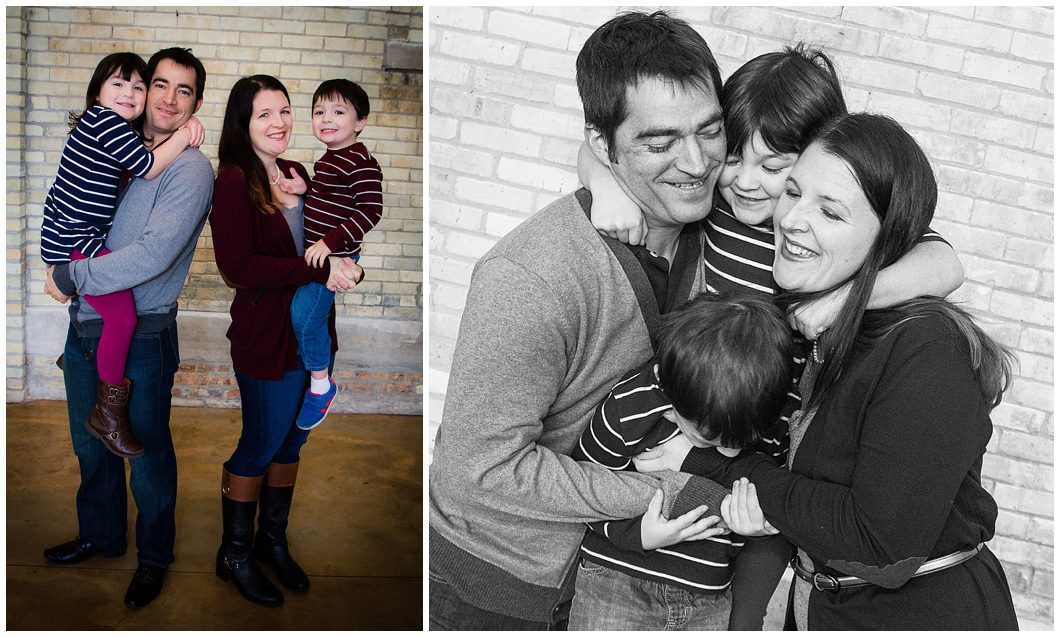 Family poses during Beauty Revived Session by Ristaino Photography of Sarasota FL