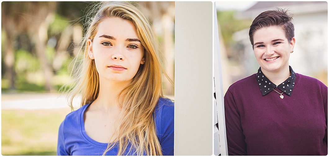 Actor headshots in Sarasota by Ristaino Photography at Phillippi Estate Park