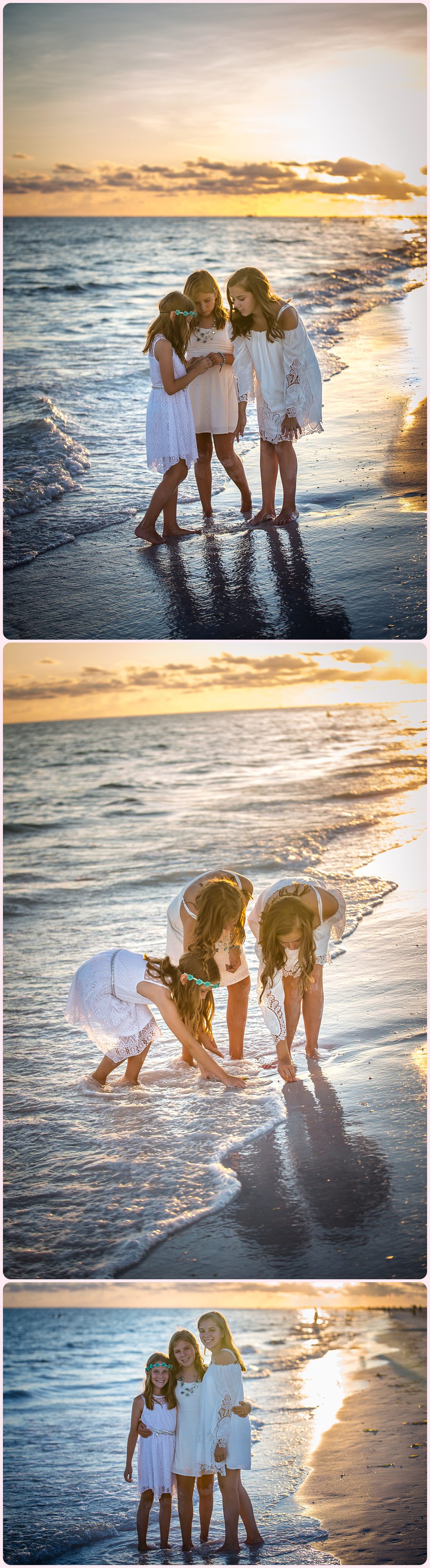 Siesta Key Sunset beach session by Sarasota portrait photographer www.ristainophotography.com