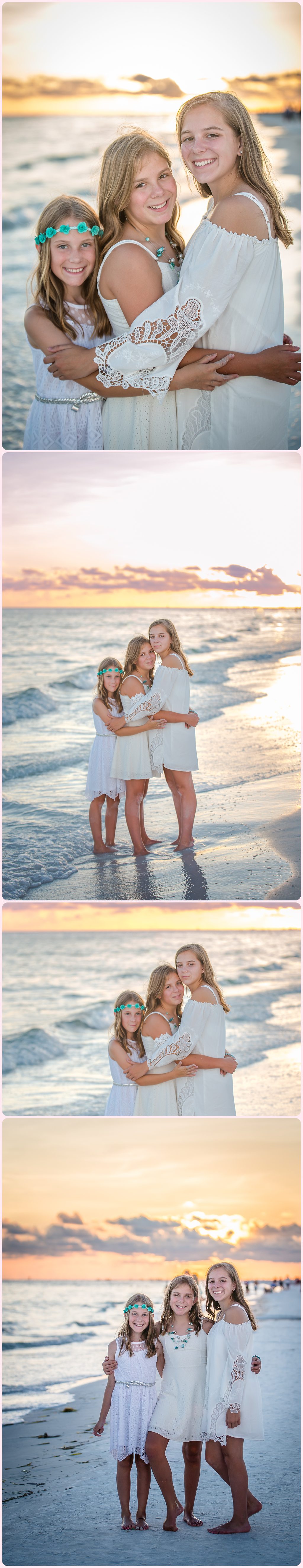 Siesta Key Sunset beach session by Sarasota portrait photographer www.ristainophotography.com
