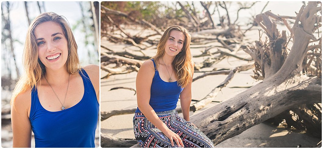 Sarasota High School Senior Photos by Sarasota Senior Photographer Ristaino Photography at Beer Can Island