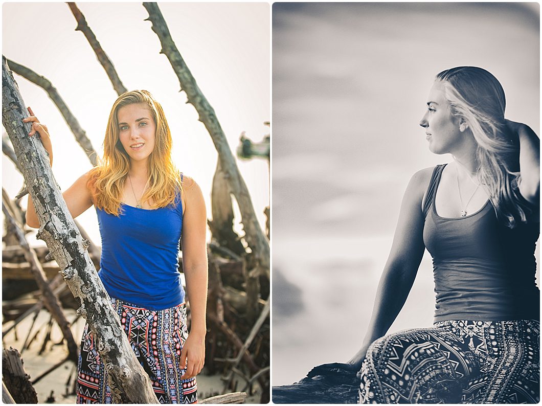 Sarasota High School Senior Photos by Sarasota Senior Photographer Ristaino Photography at Beer Can Island