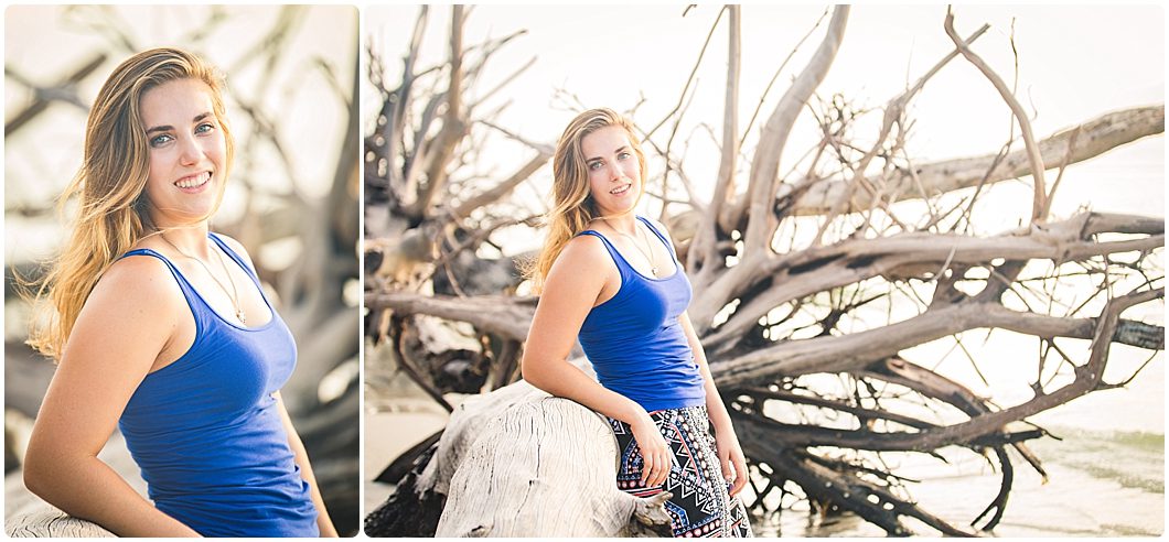 Sarasota High School Senior Photos by Sarasota Senior Photographer Ristaino Photography at Beer Can Island