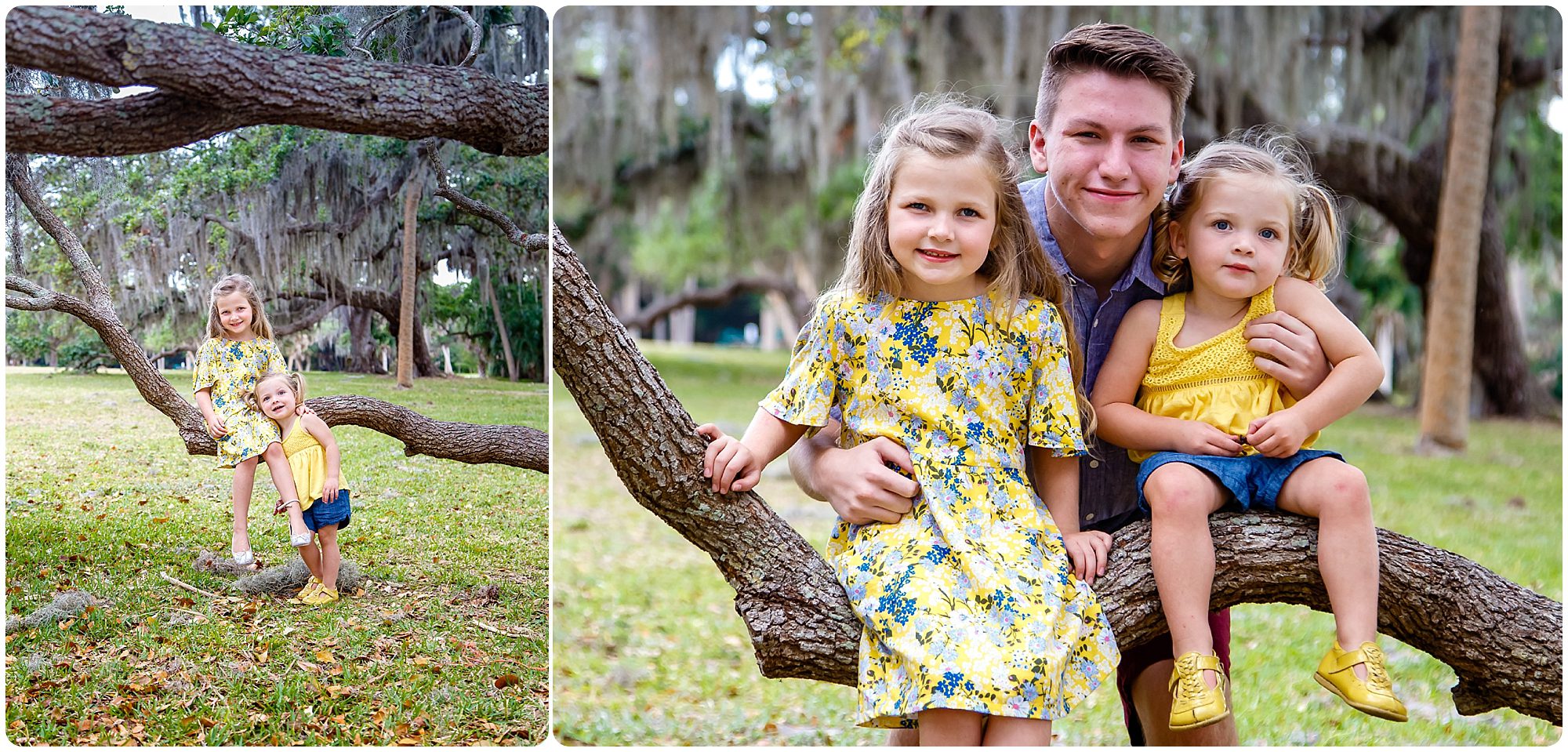 Family photos taken at Phillippi Estate Park in Sarasota Florida by Michaela Ristaino Photography Sarasota's Premier Family and Headshot Photographer
